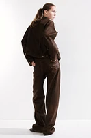 Coated Twill Pants
