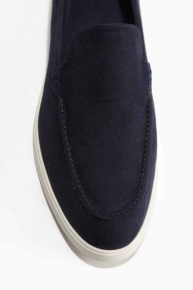 Moccasin-Seam Loafers