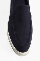 Moccasin-Seam Loafers