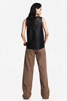Rhinestone-Embellished Jeans