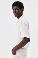 Regular-Fit Linen-Blend Resort Shirt