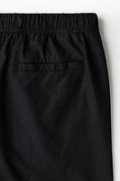 Relaxed-Fit Linen-Blend Shorts