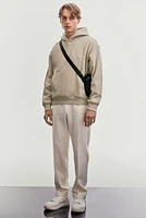 Loose-Fit Printed Hoodie