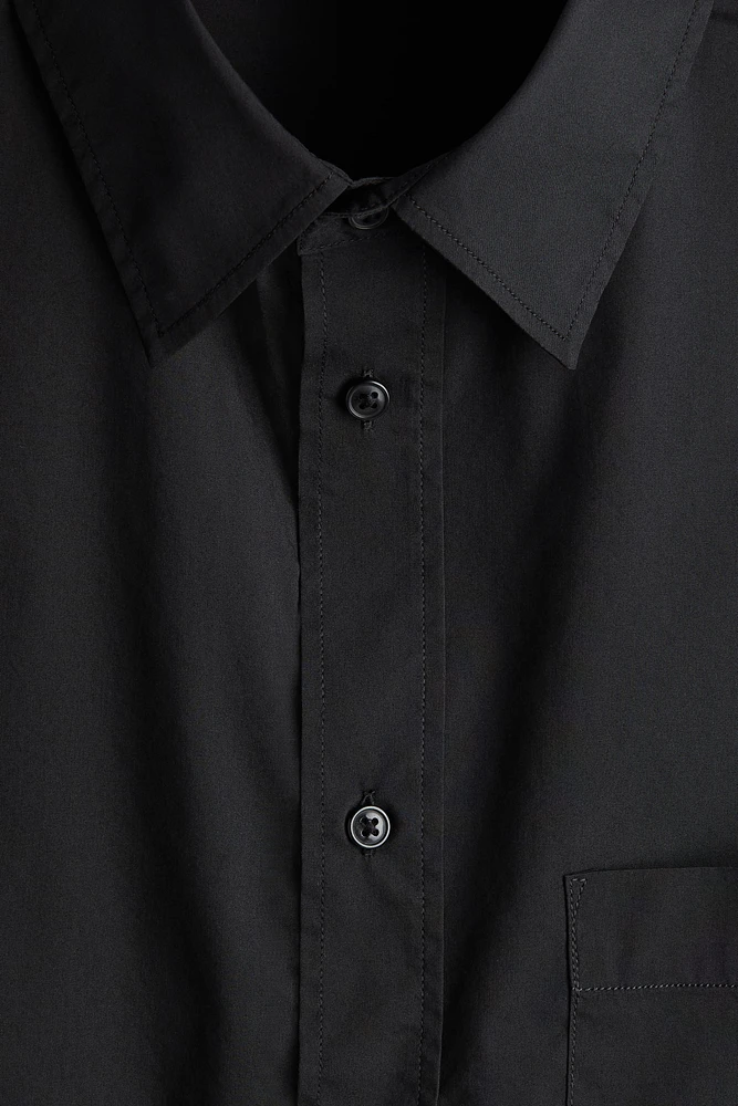 Oversized Short-Sleeved Shirt