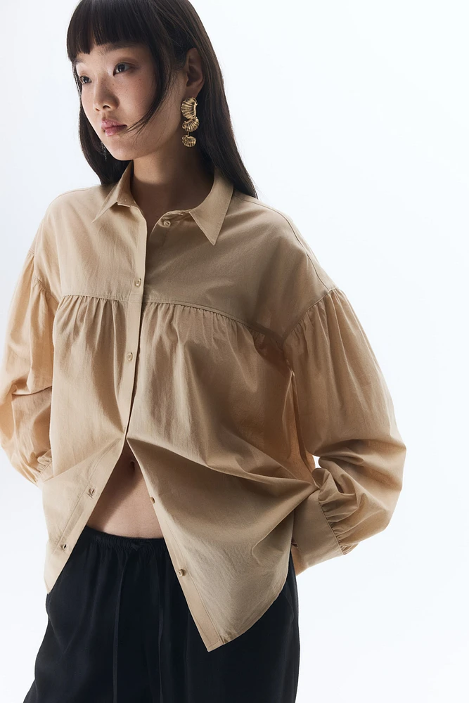 Oversized Cotton Shirt