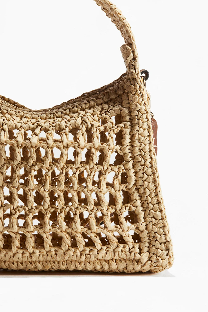 Straw Crossbody Bag