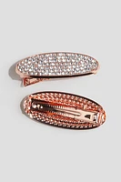2-pack Embellished Hair Clips