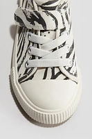 Cotton Canvas Sneakers