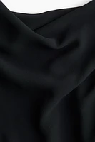 Cowl-Neck Dress