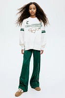 Oversized Printed Sweatshirt