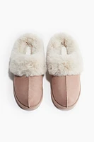 Warm-lined Slippers