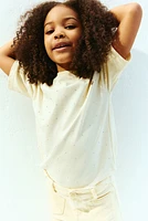 Rhinestone-Embellished T-Shirt