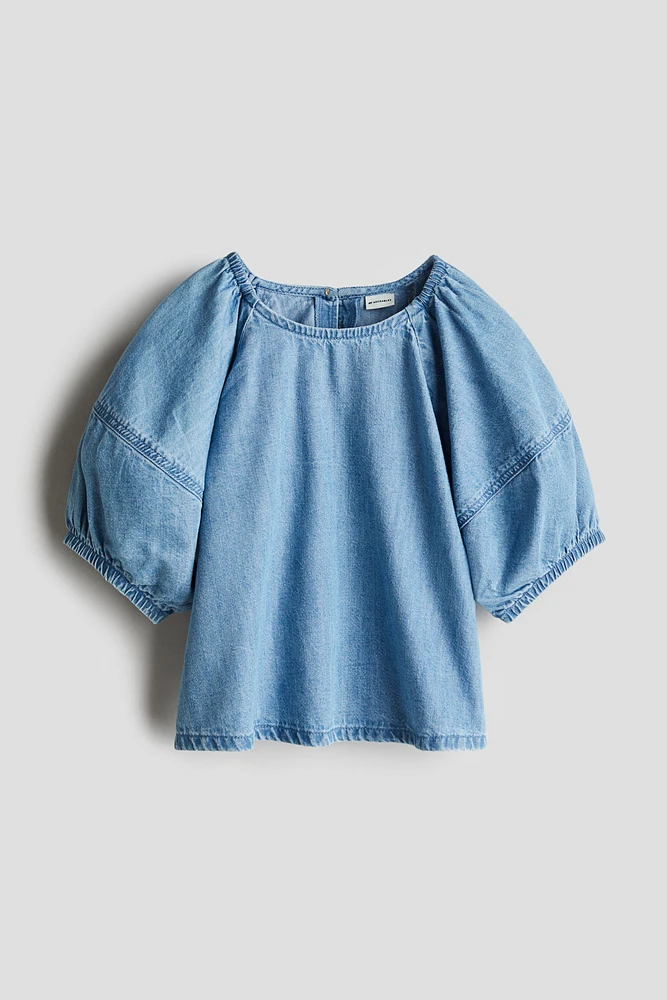 Blouse en denim
