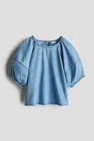 Blouse en denim