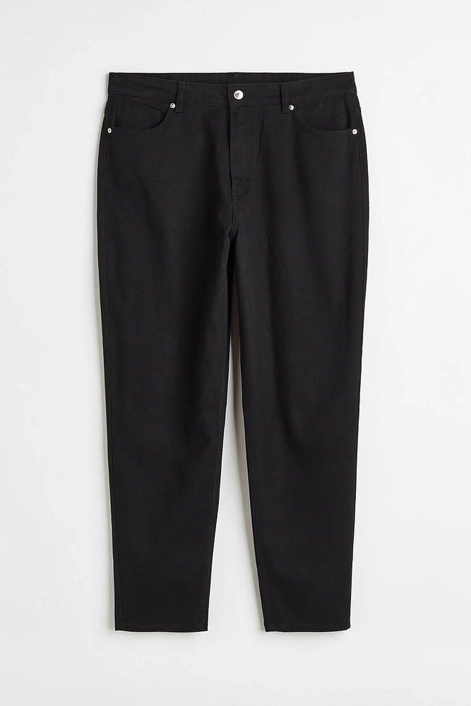 H&M+ Mom Loose Fit Twill Pants