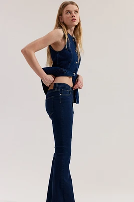 Flared Ultra High Jeans