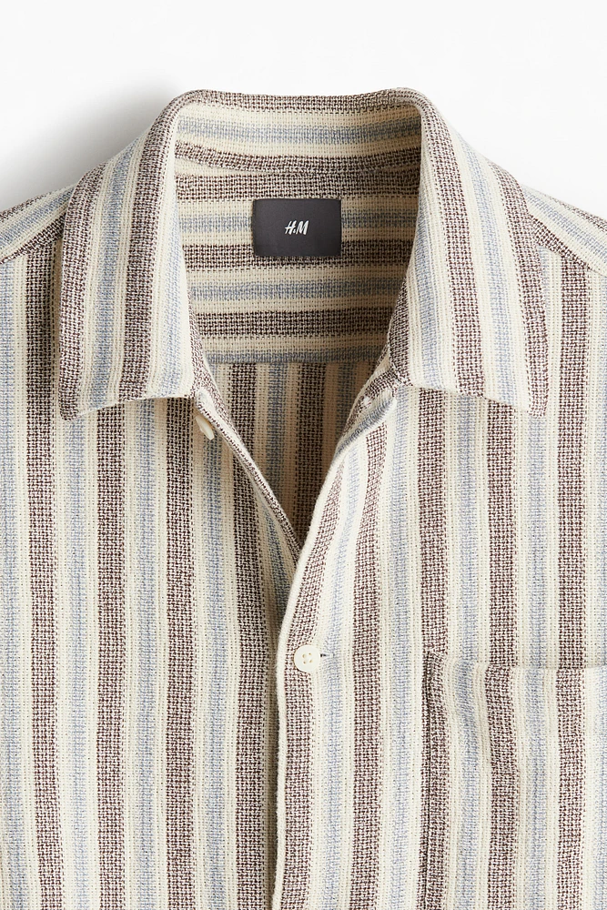 Regular-Fit Textured Shirt