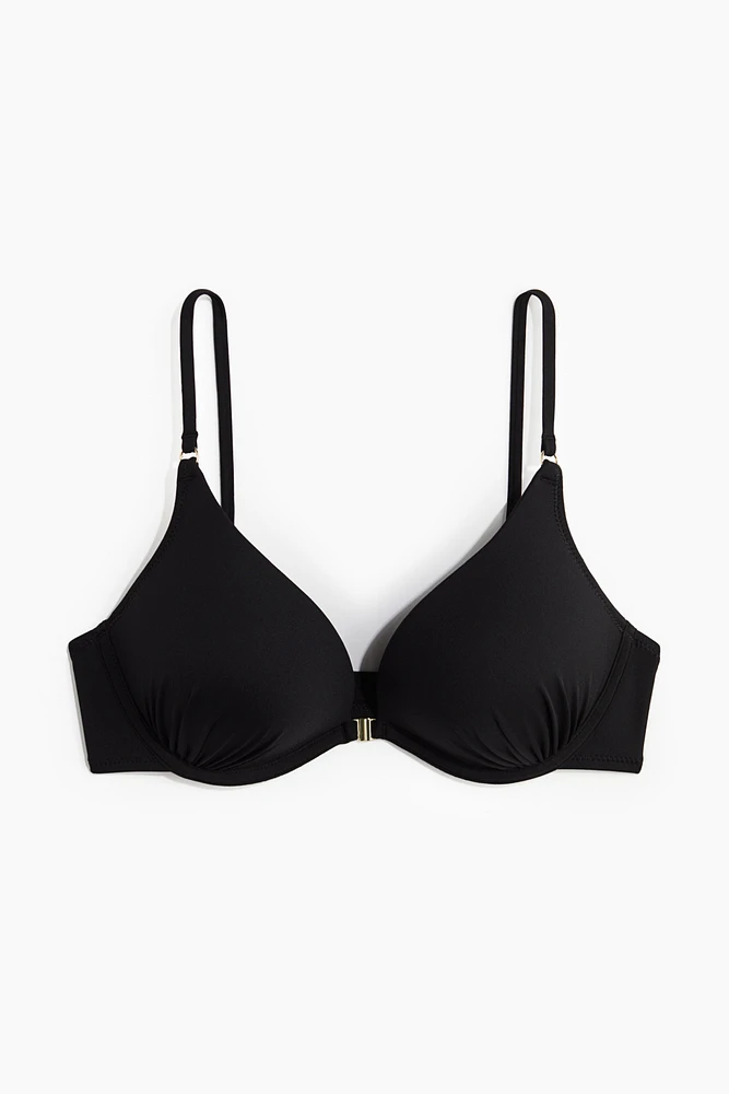 Super Push-Up Plunge Bikini Top