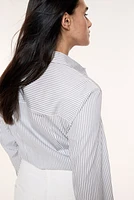Fitted Poplin Shirt