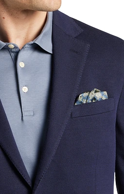Slim Fit Knit Sport Coat