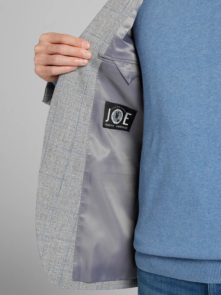 Slim Fit Windowpane Sport Coat