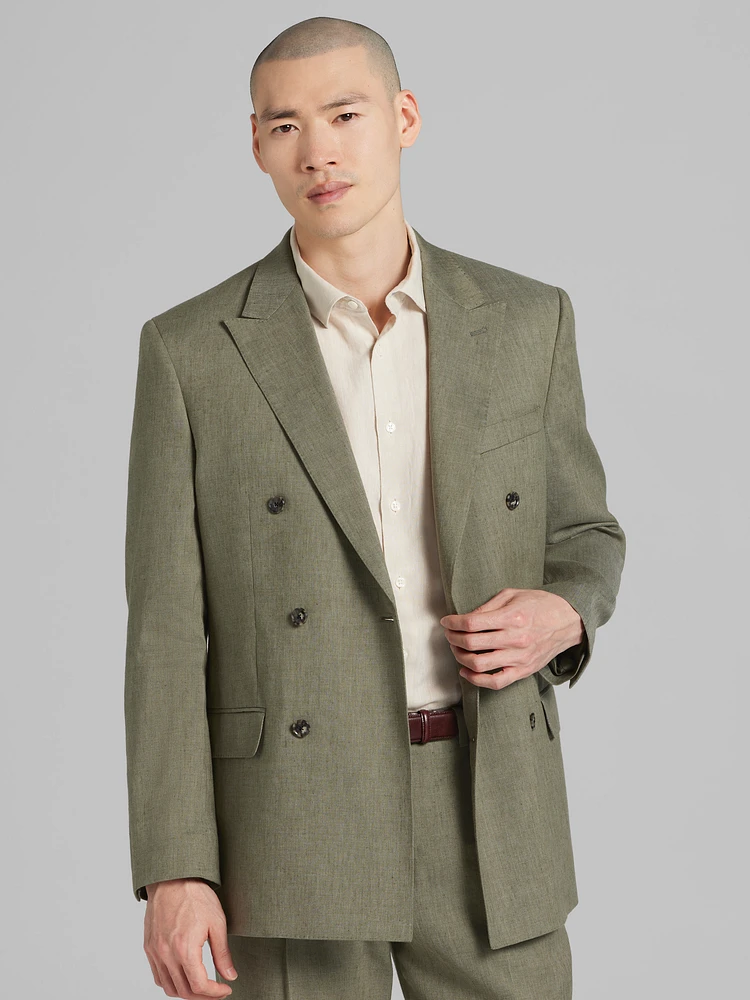 Modern Fit Suit Linen Blend Jacket