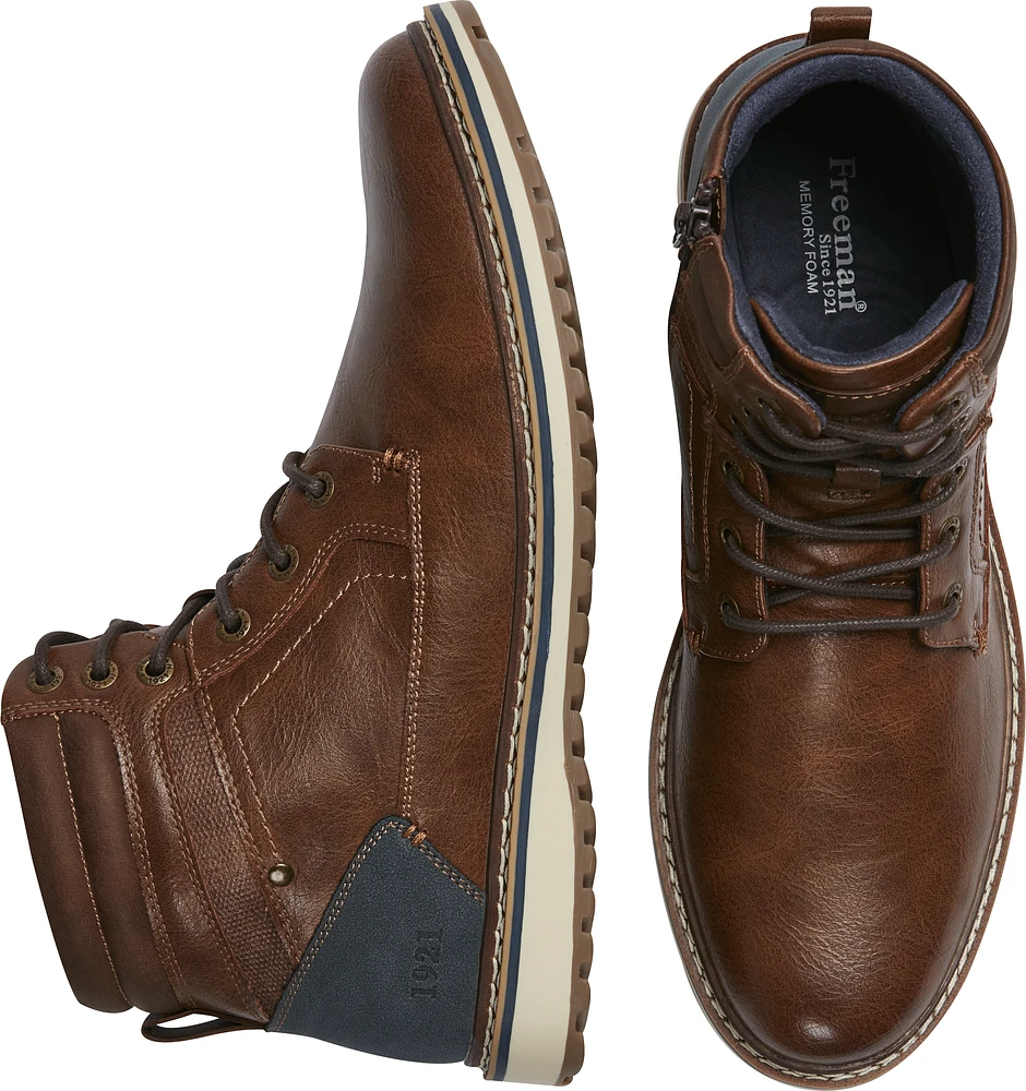 Beckett Plain Toe Lace-up Boots