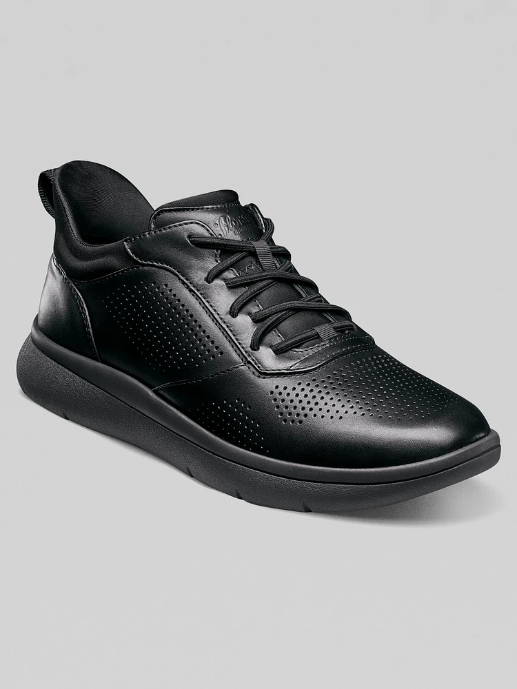 Fleet Perforated Toe Elastic Lace Sneaker