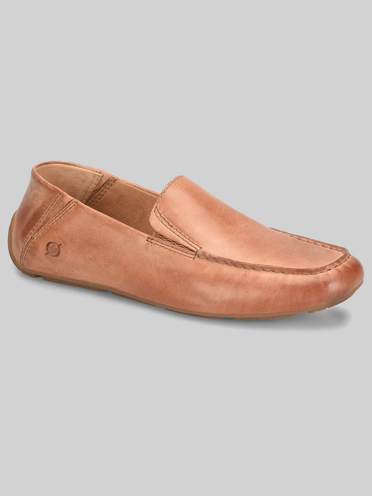 Marcel Leather Moc Toe Loafers