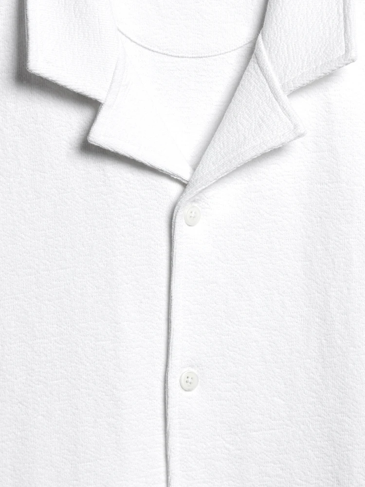 Modern Fit Terry Camp Shirt