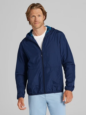 Slim Fit Hooded Windbreaker