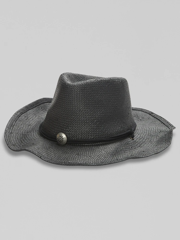Western Shapeable Cowboy Hat with Chin Cord