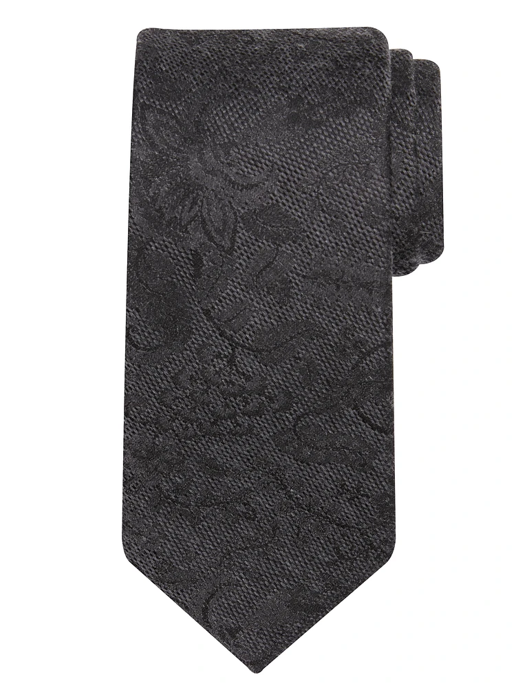 Narrow Botanical Tonal Tie