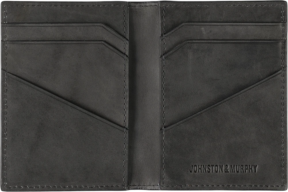 Rhodes Leather Bi-Fold Credit Card Case