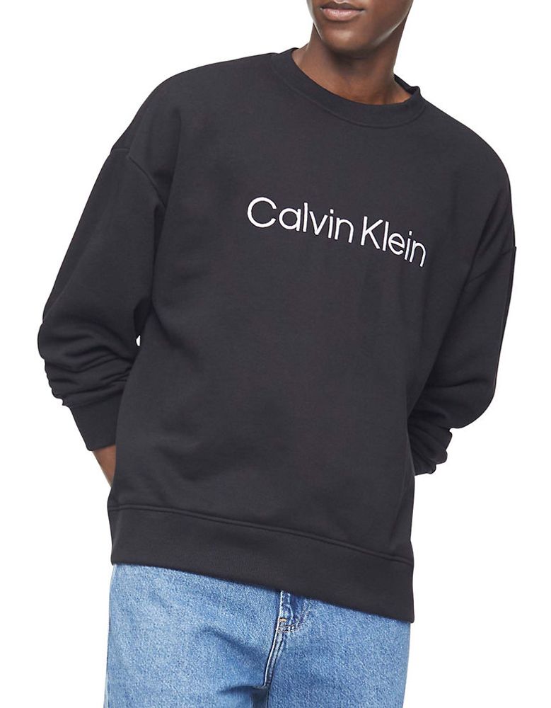 calvin klein velour sweatshirt