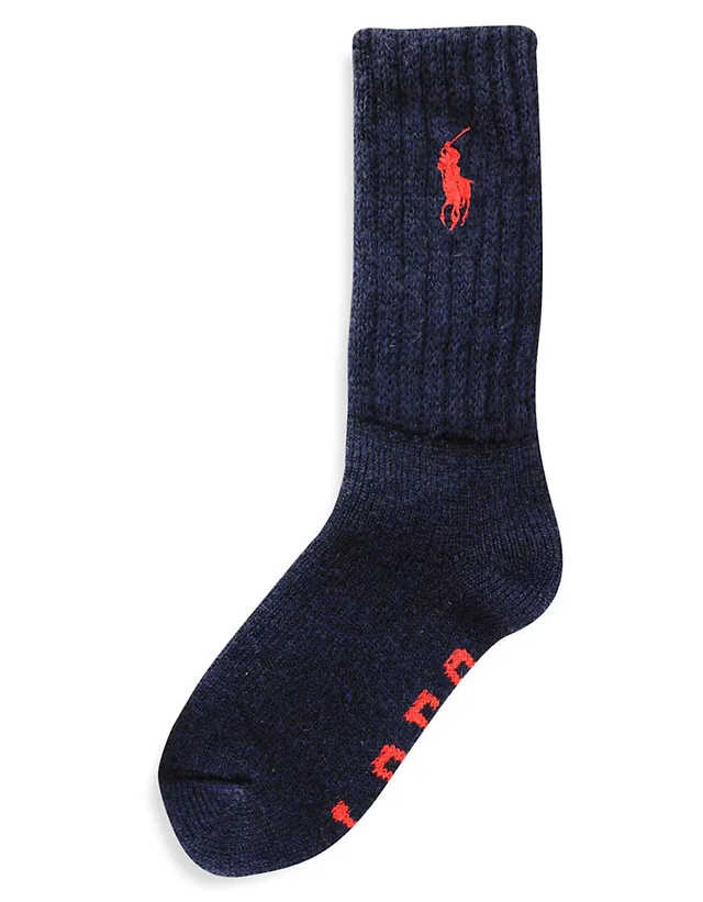 Men's Big Pony Slipper Socks