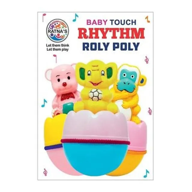Baby-toys Musical Rhythm Roly-poly Toy For Kids 3 Months+