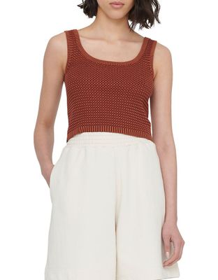 kyla upside down knit vest