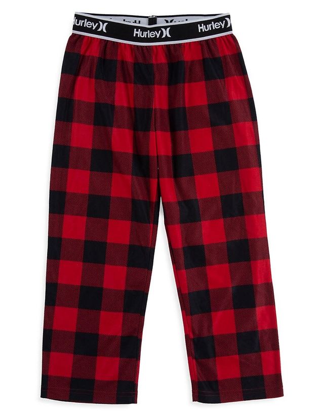 Boy's Plaid Pyjama Pants