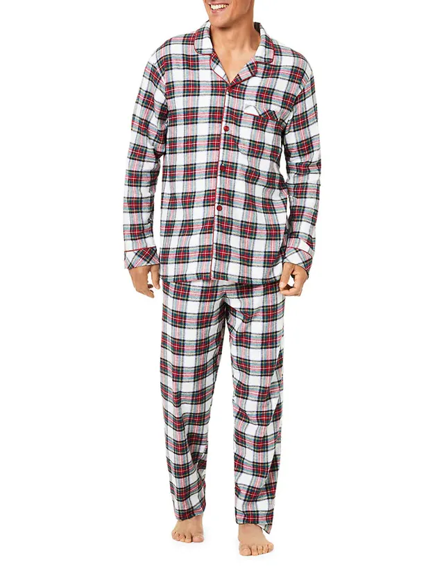 Men's 2-Piece Stewart Plaid Pyjama Set