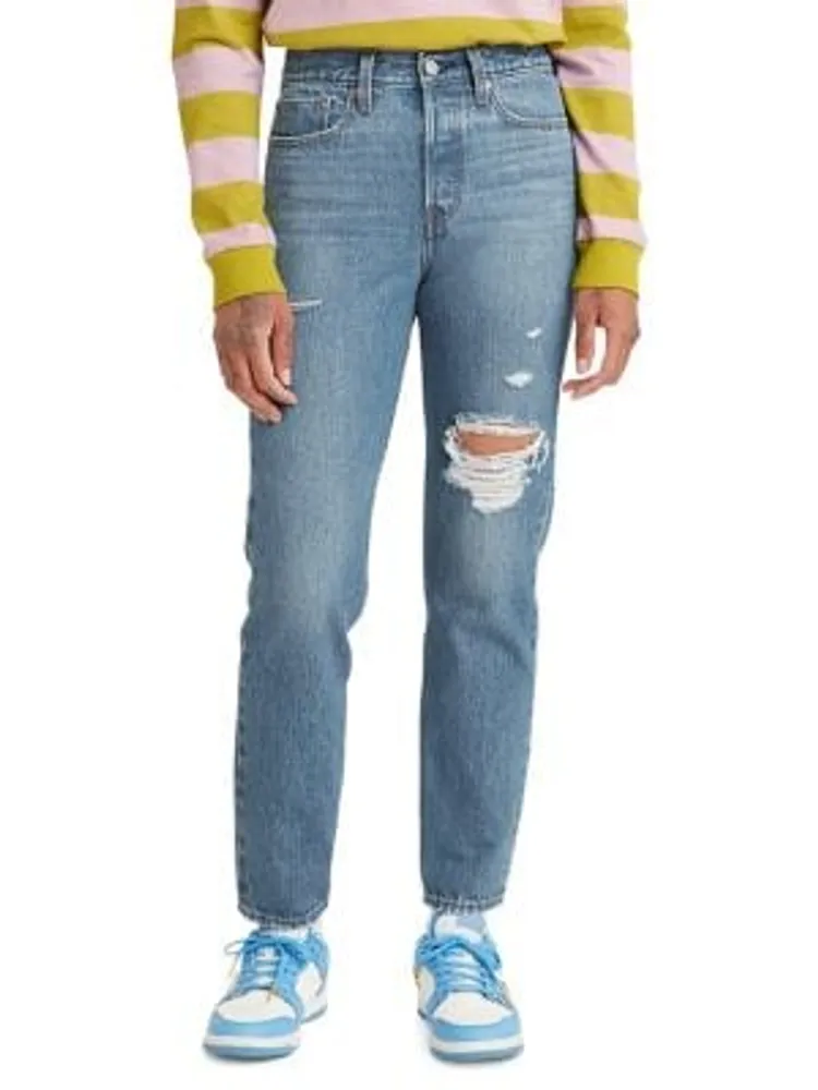 Levi's + Wedgie Distressed Tapered Jeans | Yorkdale Mall