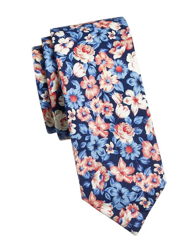 Floral Art Classic-Cut Tie