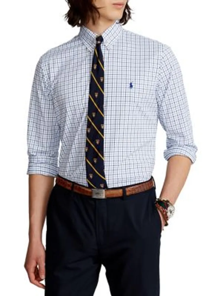 Polo Ralph Lauren + Classic Fit Plaid Performance Shirt | Yorkdale Mall