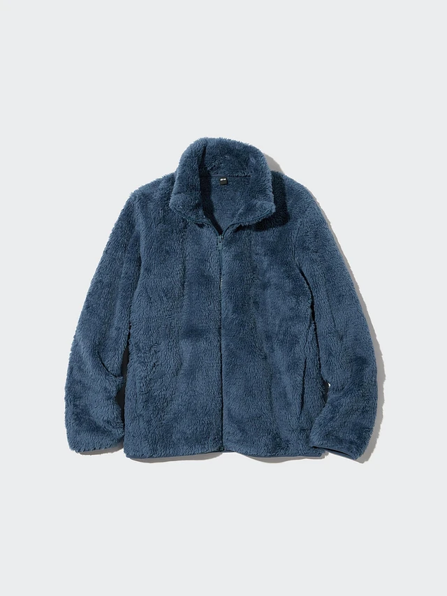 Uniqlo Jacket Fluffy Fleece Full Zip Fluffy Zip Jacket UNIQLO