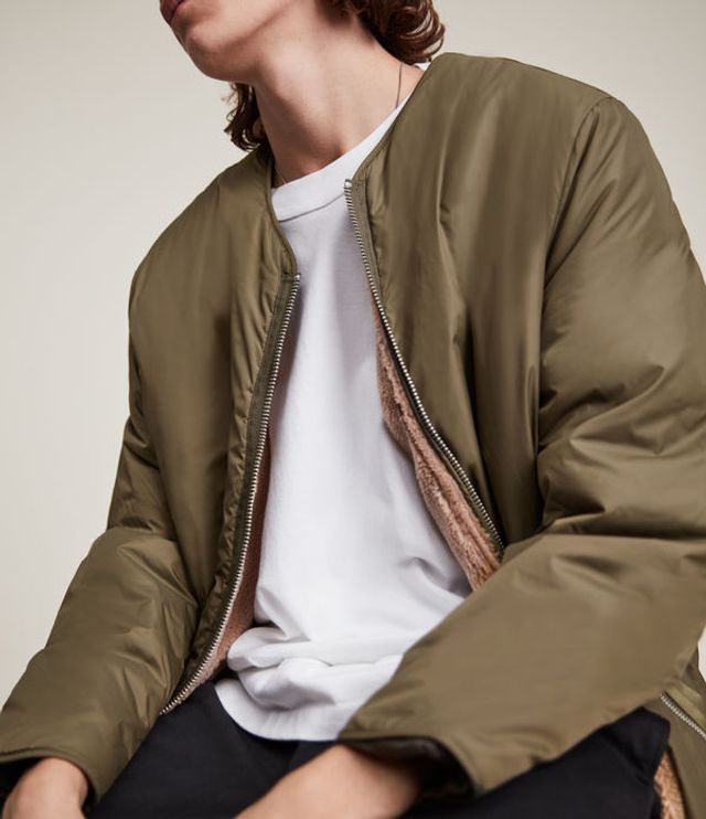 allsaints walcot bomber