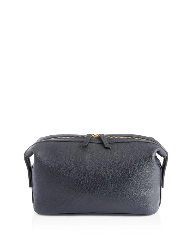 Executive Leather Toiletry Bag