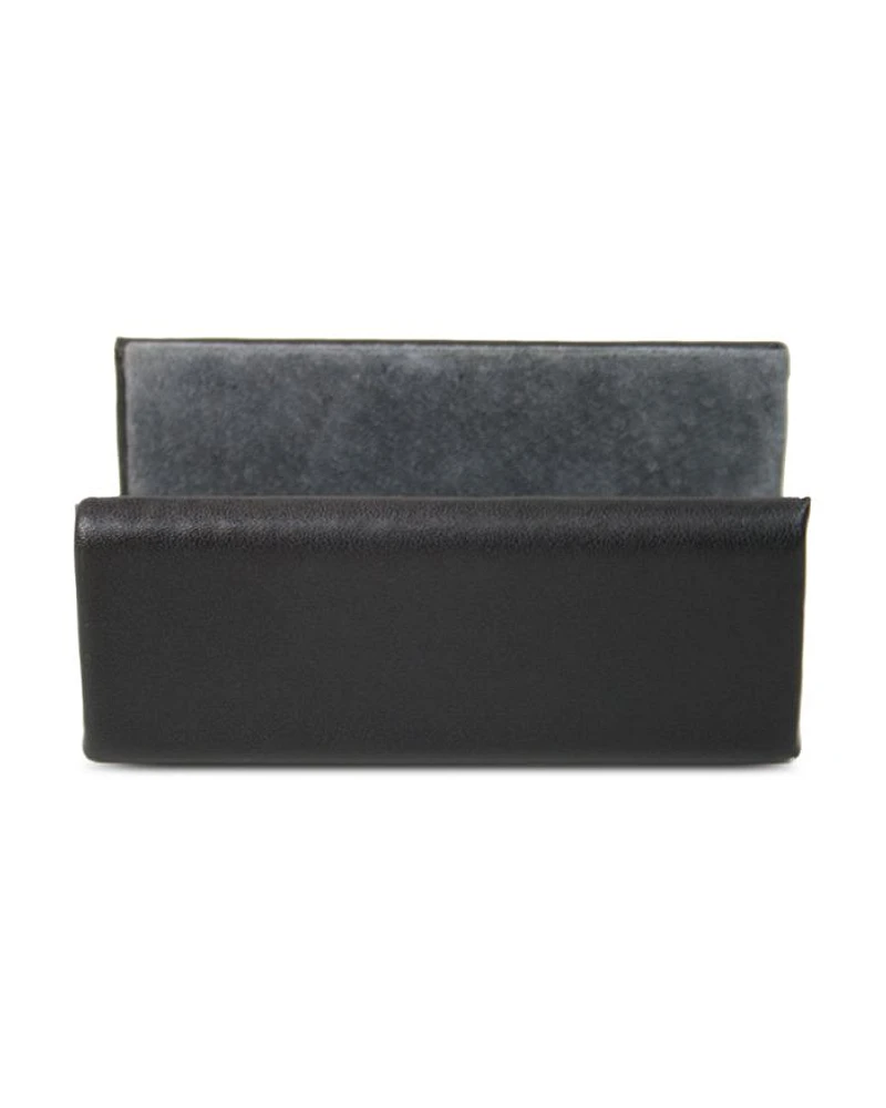 Leather Business Card Holder Display