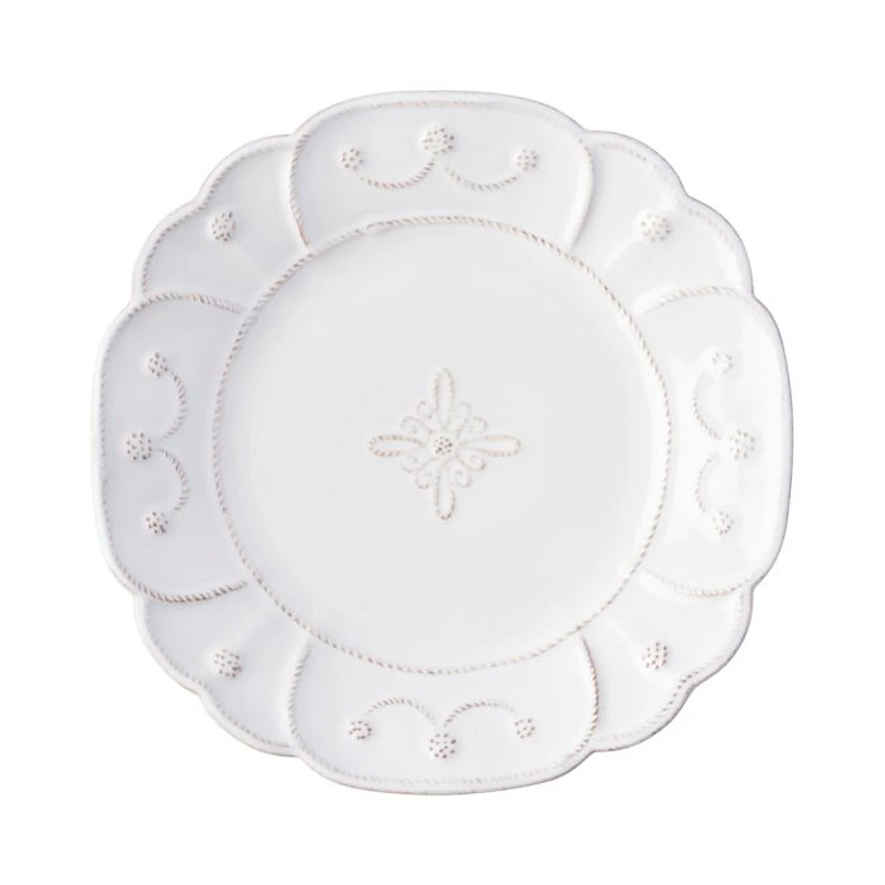 Jardins du Monde Whitewash Dessert/Salad Plate