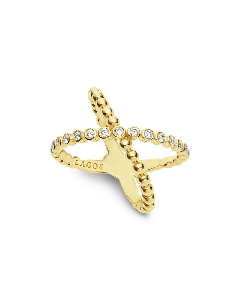 Caviar Gold Collection 18K Gold & Diamond Ring