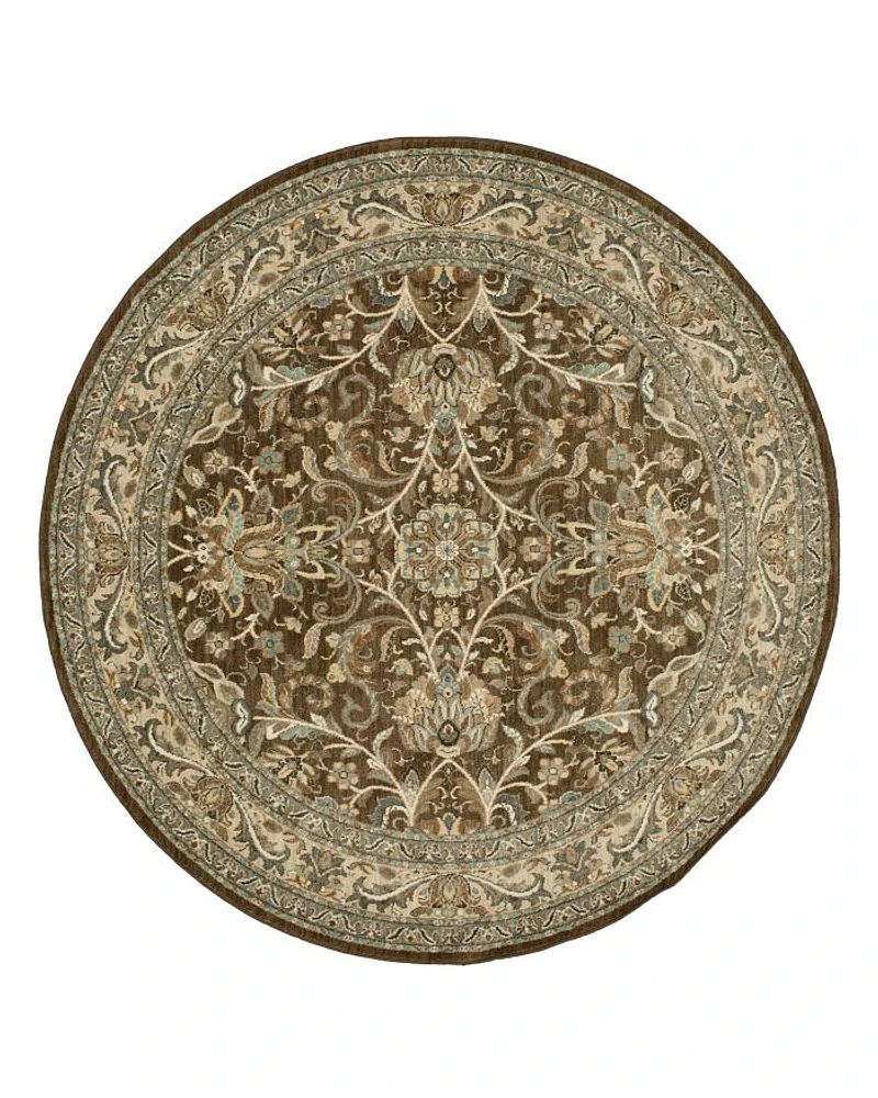 Euphoria Newbridge Round Rug, 8' x